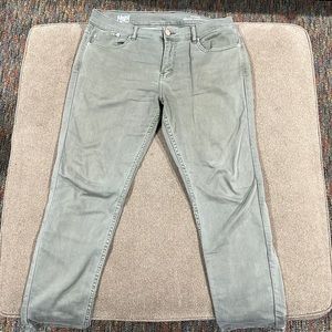 Olive Green Mugsy Jeans